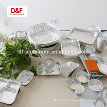 disposable full size/ divided aluminium foil container